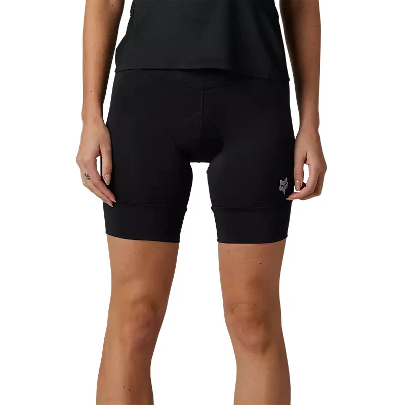 Pantalones cortos Fox Racing MTB Tecbase Forro para mujer - negros - medianos para mujer Foto 2 de 4