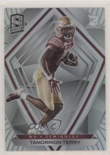 2021 Panini Chronicles Draft Picks Spectra Silver Tamorrion Terry #295 nh3