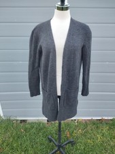 Madewell Donegal Kent Cardigan Sweater Women's XS Storm Black
