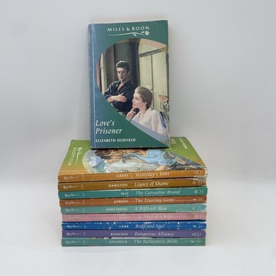 Mills & Boon  x 10 Paperback 1990s Romance Books Love Stories