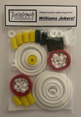 1988 Williams Jokerz Pinball Machine Rubber Ring Kit