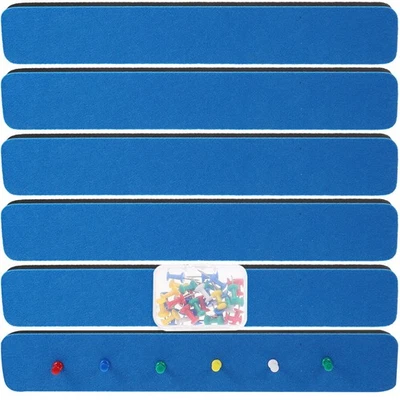 Memotafelstreifen Filz-pinnwandleiste Wanddekoration Messageboards - Bild 1 von 4