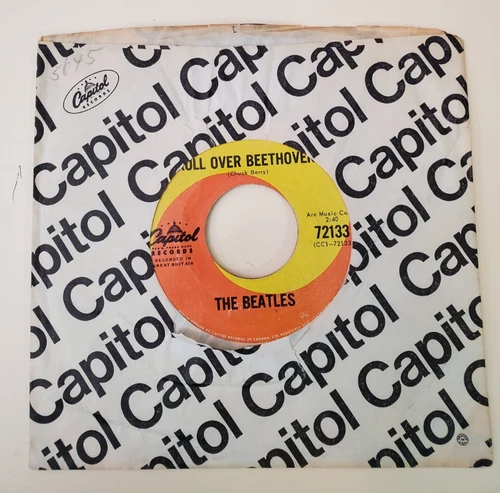Beatles  ROLL OVER BEETHOVEN (CANADIAN 45) #72133 PLAYS VG+ TO VG++