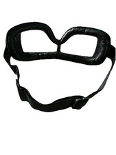 Motorcycle Googles Clean Style Adjustable Strap Clear Lens
