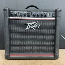 Vintage Peavy Rage 158 TransTube Series Solid State Guitar Amplifier - Powers On