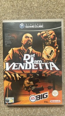**Def Jam Vendetta Nintendo GameCube UK PAL - GETESTET & FUNKTIONSFÄHIG**