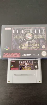 Ultimate Mortal Kombat 3 Super SNES cartuccia PAL EUR con scatola