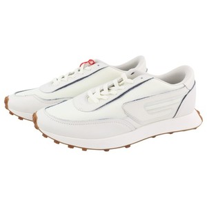Diesel S-Racer LC Low Top Sneakers Cream & Beige US 12 Athleisure Retro 70s Amazon.com | Diesel Men main image 4