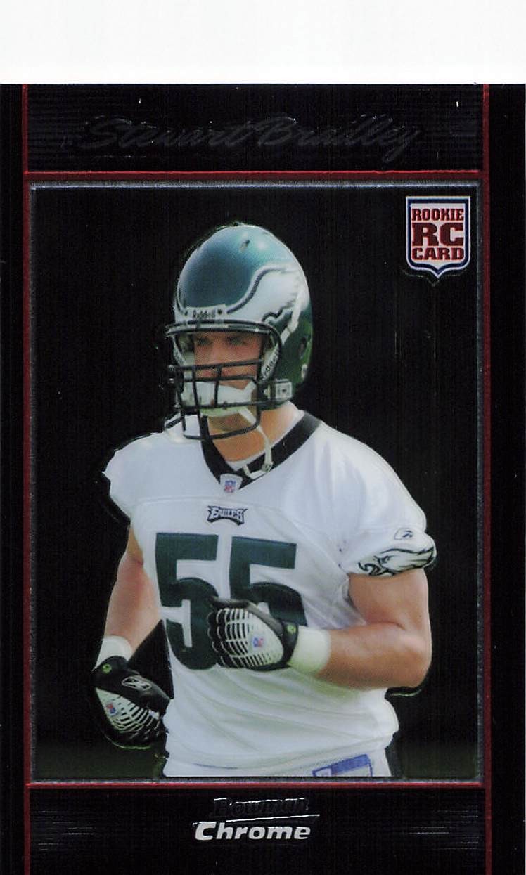 Stewart Bradley #BC35 2007 Bowman Chrome Football Basse Set
