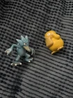 Vintage Pokemon TOMY Psyduck & Golduck Figures CGTSJ