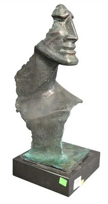 Louis Molinari (b.1932), ''Visage de Profil'' partial