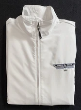 2011 Pebble Beach Concours Jacket Men's L White EXCEPTIONAL Cutter & Buck