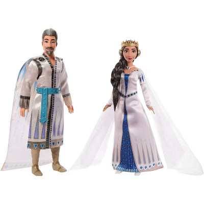 Disney Желает, чтобы король Магнифико и королева Амайя из кукол Росас были в 2-х упаковках, которые можно приобрести