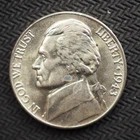 1943  *P*   JEFFERSON SILVER NICKEL   *NICE* - FREE SHIPPING! - C3305