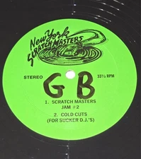 NEW YORK SCRATCH MASTERS JAM 2 ELECTRO DJ 12" RECORDS HIPHOP BREAKBEAT MIX 45 lp