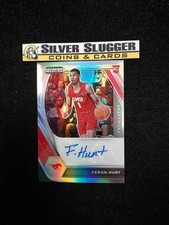 2020-21 Feron Hunt Panini Prizm Draft Picks Auto Silver Prizm #DP-FHU