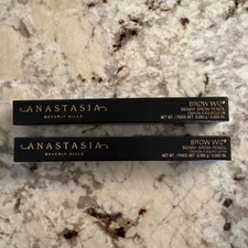 Set of 2 NIB Anastasia Beverly Hills Brow Wiz Eyebrow Pencil Soft Brown