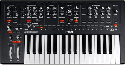 Messenger - Next-Gen Monophonic Analog Keyboard Synthesizer with 32 Keys, 64-Ste
