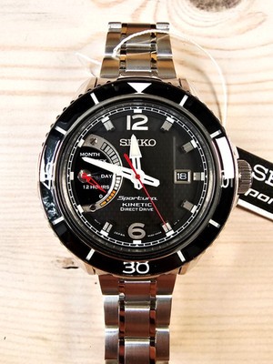 Seiko Sportura Kinetic Direct Drive Automatik & Handaufzug SRG017P1 - 44mm
