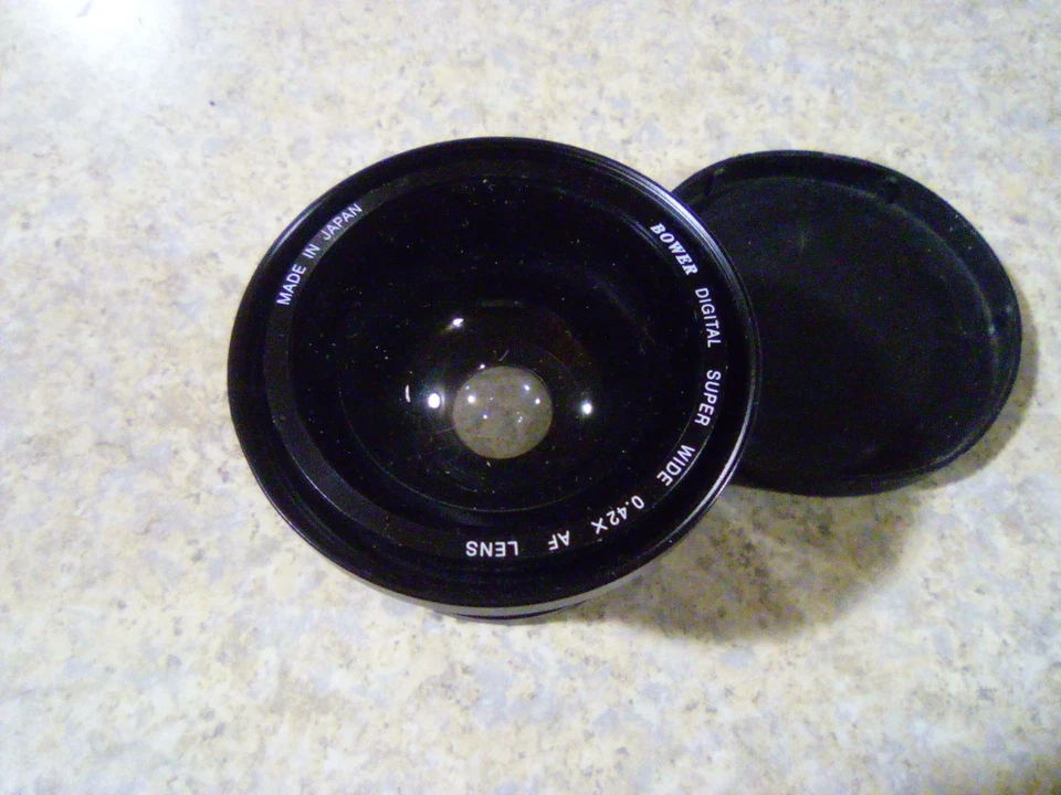 Lente para cámara Bower Digital súper ancha 0,42x AF Foto 4 de 4