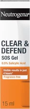 Neutrogena Clear & Defend Targeted Gel 15ml - 0.5% Salicylic Acid Formula