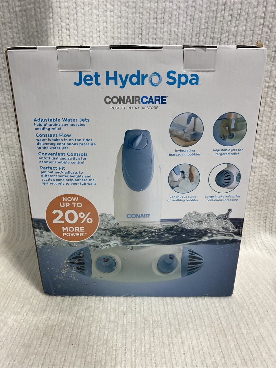Conaircare Jet Hydro Spa with Dual Hydro Jets & Invigorating