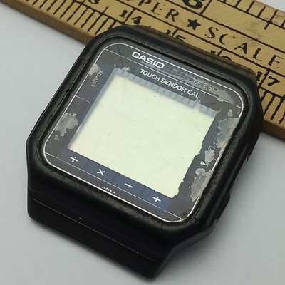 Casio TC-50 Touch Sensor Calculator 120 Vintage Men s Watch For Parts