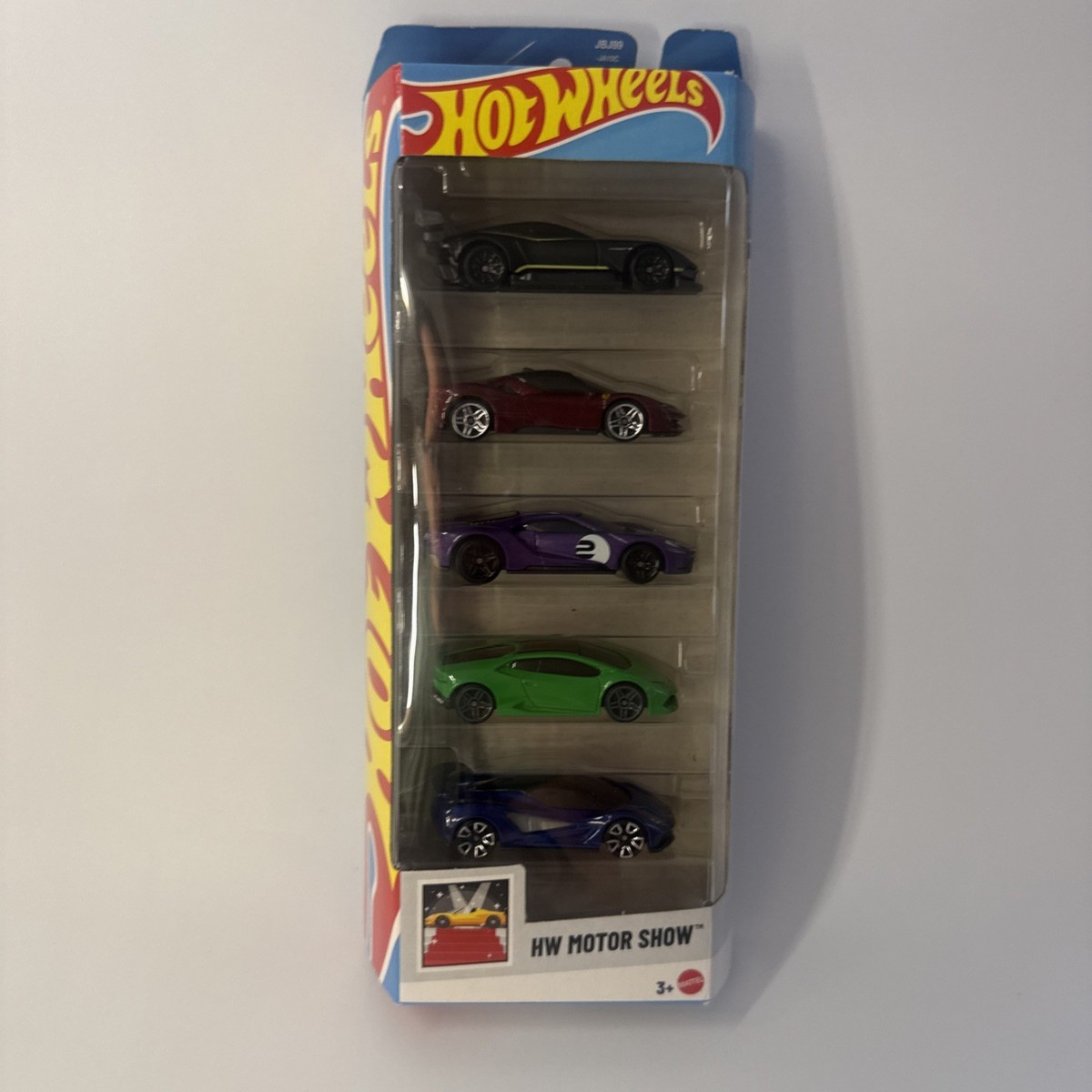 Hot Wheels 2025 HW Motor Show 5-Pack Ferrari Aston Ford