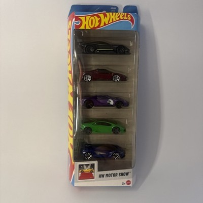 Hot Wheels 2025 HW Motor Show 5-Pack Ferrari Aston Ford