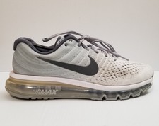 Nike Mens Air Max 2017 Silver Reflective Wolf Gray Running 849559-101 Size 8.5