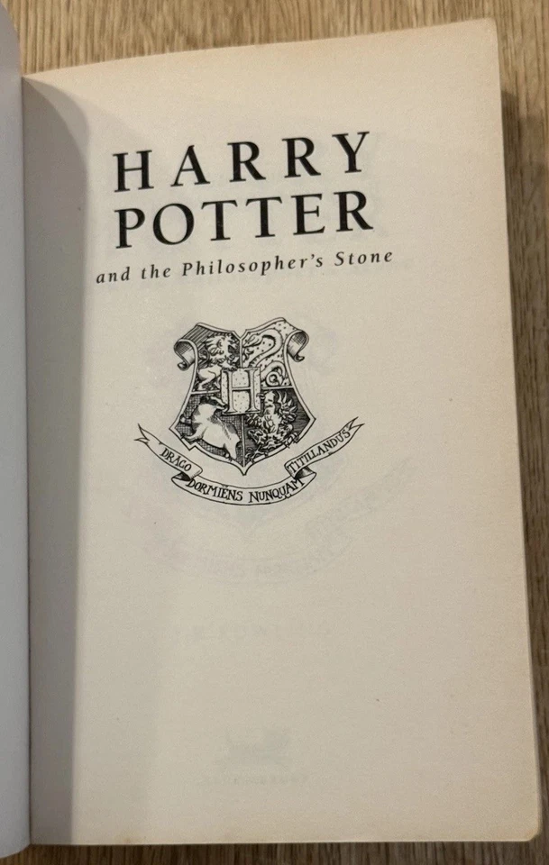 Harry Potter Philosopher's Stone 1st Edition  PB Young Wizard + Chamber Secrets - Image 4 of 4