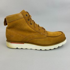 Nike Boots Size UK11 ACG Kingman Moc Toe Wheat Suede Leather Men's Hiking Hiker
