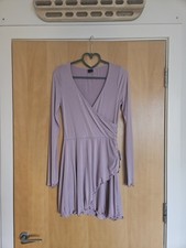 Urban Outfitters Dusty Pink Wrap Dress - Size Medium
