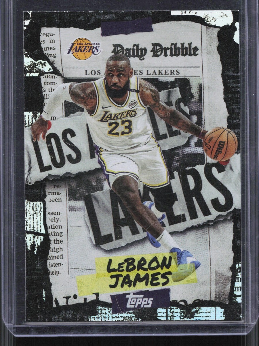 2025-26 Topps Basketball LeBron James Daily Dribble DD-1 Holo