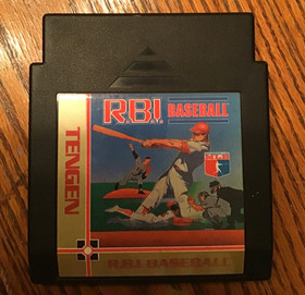 TENGEN RBI Baseball Game for NINTENDO NES *UNTESTED*