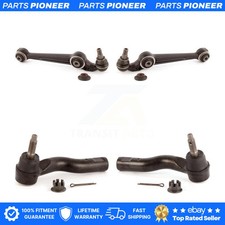 Front Suspension Control Arm Assembly & Tie Rod End Kit For Ford Fusion Lincoln