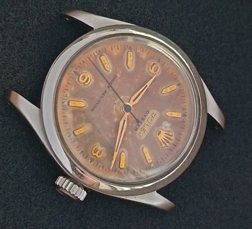 1953 Rolex Oyster 6244 Manual Wind Swiss Vintage Watch - Non Runner / Project!