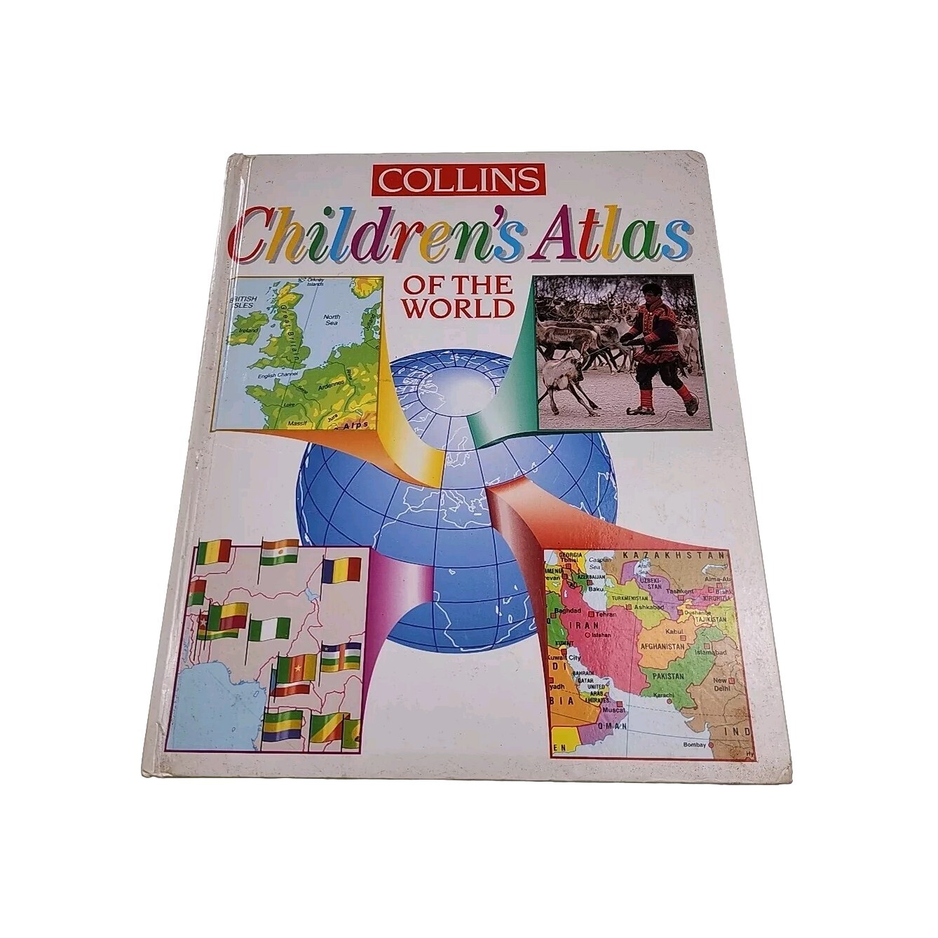 Collins Childrens Atlas of the World 1995 Hardback Book