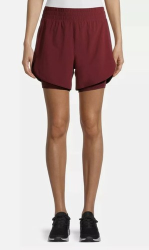 AVIA RUNNING SHORTS WITH BIKE LINER 
