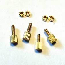 Hand screw and nut set brass for cartridge headshell turntable