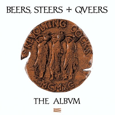 Beers, Steers & Queers-Bronze/White Splatter by Revolting Cocks (Record, 2022)