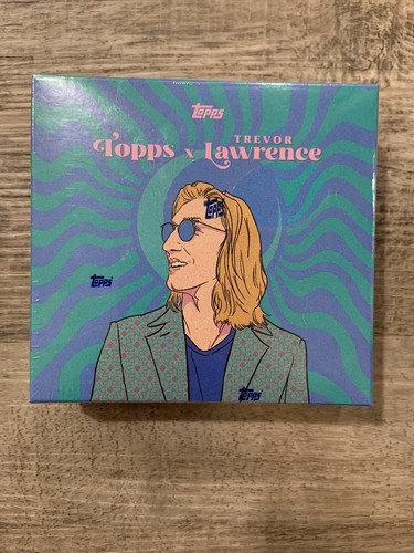 2021 Topps x Trevor Lawrence Sealed Hobby Box Blue Moon - Picture 1 of 3
