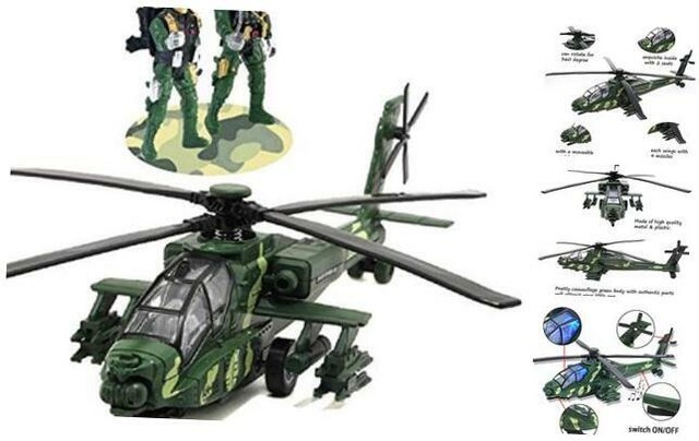 diecast military helicopters