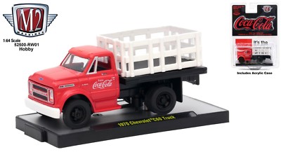 M2 Machines 1:64 Coca-Cola Hobby 1970 Chevrolet C-60 Truck Diecast