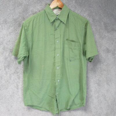 MENS WRANGLER SHORT SLEEVE SHIRT SIZE S 42/44' REF JC9782]