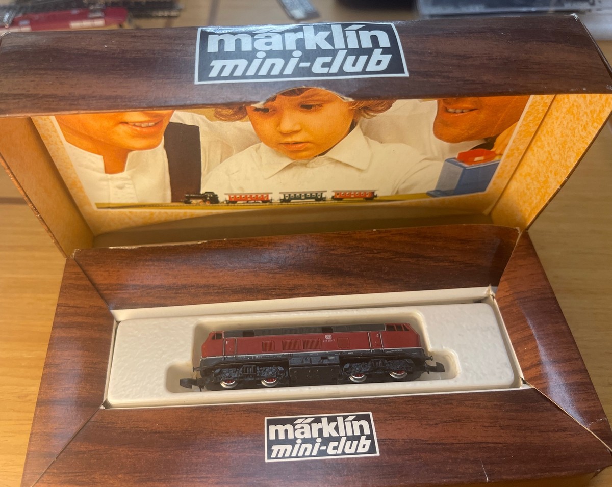 RARE Marklin Miniclub 8875 Z Scale DB Diesel Locomotive