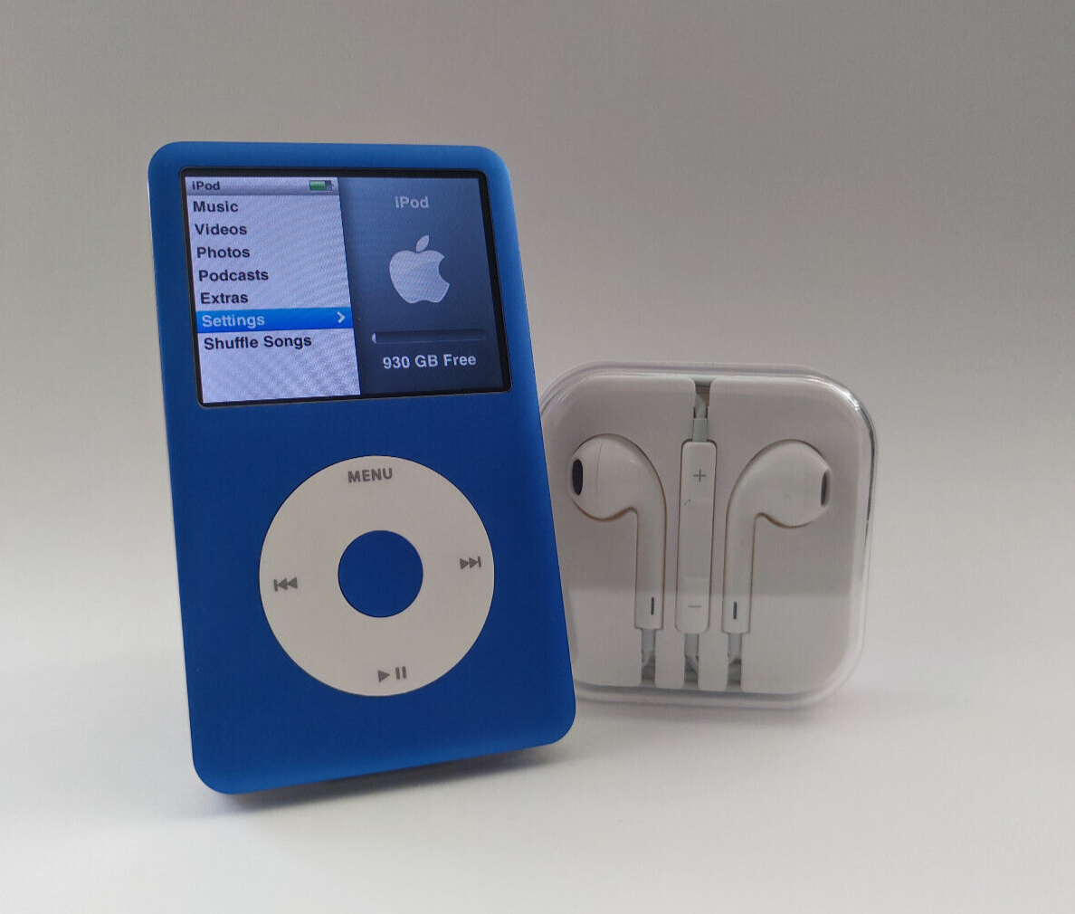 1TB iPod Classic 7th Generation | 3000mAh Battery & Flash Memory