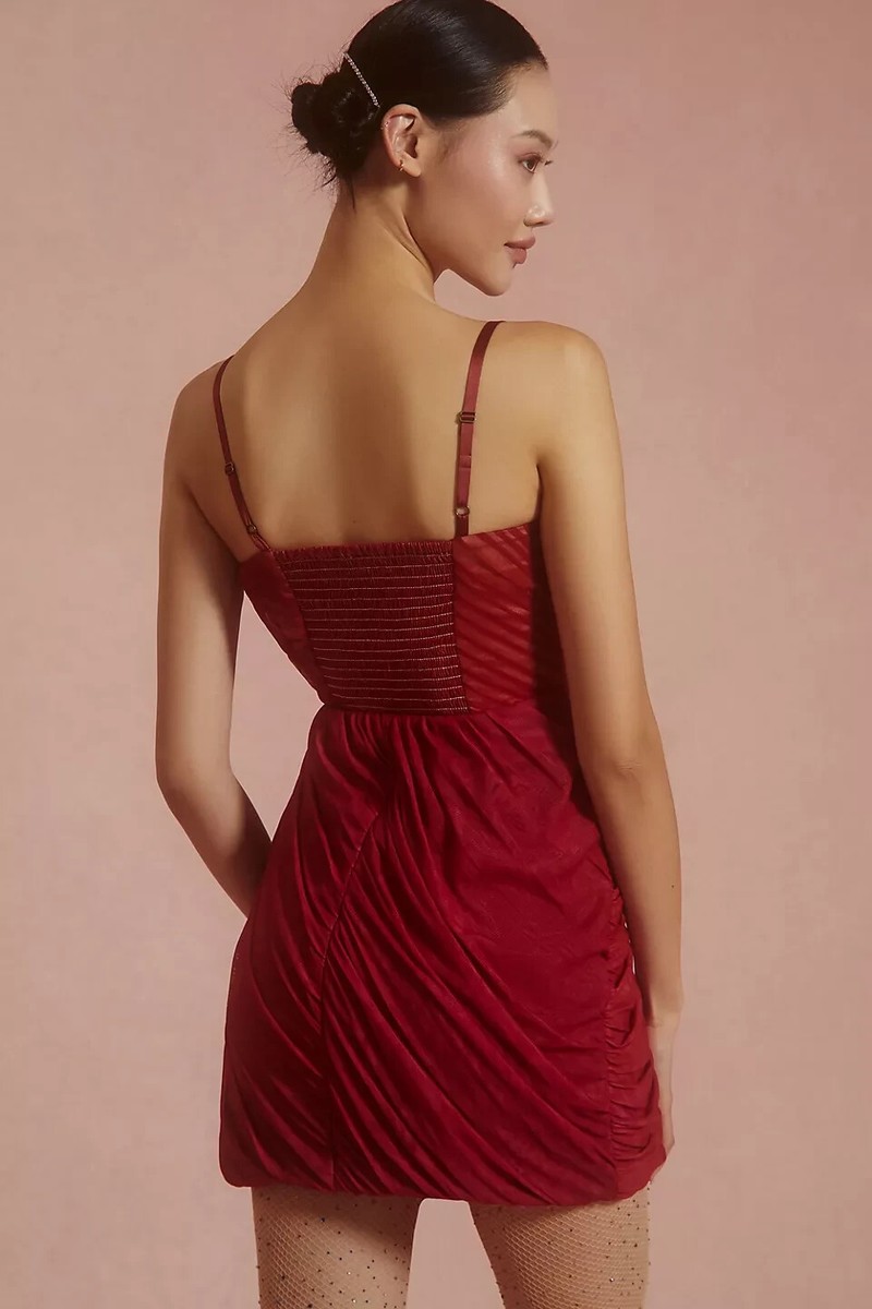 strapless open back dress Rent ASOS DESIGN Halter Neck Ruched Asymmetric Frill Mini Dress In Floral  Print