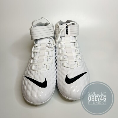Nike Force Savage Pro 2 Mens Football Cleats White AH4000-100 Sz 10 Nike Force Savage Pro 2 Football Cleats Men main image 3