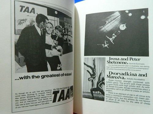 MOSCOW CIRCUS - AUSTRALIAN TOUR PROGRAM - 1968 - - 第 7/12 張圖片